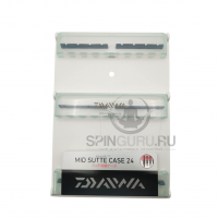 Daiwa коробка рыболовная Mid Sutte Case 24мм белая 