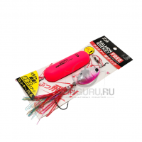 Daiwa оснастка для ловли кеты с поплавком Salmon Rocket Free with Float Pack р.LL Pink Glow 45гр 