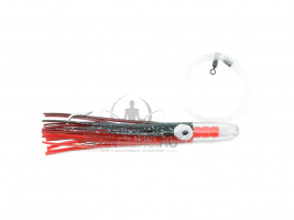 AFW оснастка для троллинга Тунец/Лакедра Rattle Jet Rigged and Ready CH-RJ-19 цвет Black/Red Skirt 