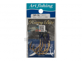 Art Fishing ассист одинарный Hurry Bite Sp #3L 5шт 
