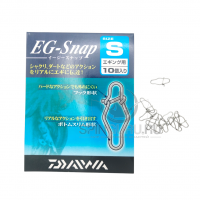 Daiwa карабин для кальмарниц Eg-Snap #S 10шт 0710 3201
