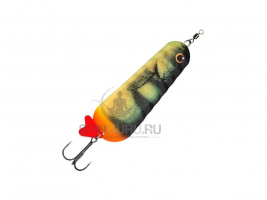 Abu Garcia блесна колеблющаяся Atom Pro 35гр цвет Fire Perch 90мм Таймень/Ленок/Щука