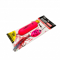 Daiwa оснастка для ловли кеты с поплавком Salmon Rocket Free with Float Pack р.LL Deep Pink 45гр 