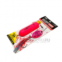 Daiwa оснастка для ловли кеты с поплавком Salmon Rocket Free with Float Pack р.LL Deep Pink 45гр 