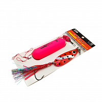 Daiwa оснастка для ловли кеты с поплавком AkiAji Crusader with Float Pack р.LL Dot SP 45гр 