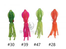 B2Squid каракатица БОЛЬШАЯ 5' 12.7см цвет в ассортименте 