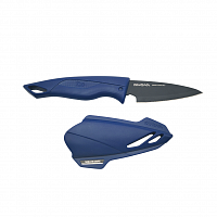 Daiwa нож Sheath Knife 90D+F синий лезвие 90мм нержавеющая сталь с фтористым покрытием 