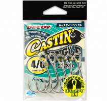 Decoy крючки Castin' Single JS-5 #5/0 4шт 401217 для замены на стиках