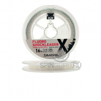 Daiwa леска флюорокарбоновая Fluoro Shock Leader LX 20м 0.47мм #8 прозрачная 