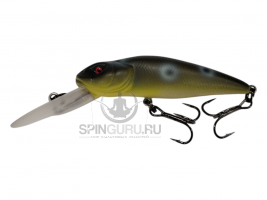Asakura воблер Bullhead 60F-DR 9.4гр цвет 227 06-08 