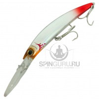 Yo-Zuri воблер Crystal Minnow Deep Diver 110F 16гр цвет HBGS R1135 Троллинг Сима/Терпуг