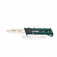 Daiwa нож складной Field Knife Light зеленый лезвие 78мм нержавеющая сталь 
