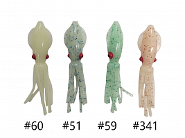 B2Squid каракатица БОЛЬШАЯ 5' 12.7см цвет в ассортименте 