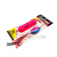 Daiwa оснастка для ловли кеты с поплавком Salmon Rocket Free with Float Pack р.LL Blue Pink 45гр 