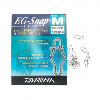 Daiwa карабин для кальмарниц Eg-Snap #M 10шт 0710 3203