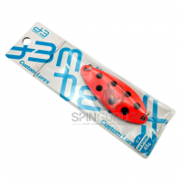D-3 Custom блесна колеблющаяся SW Spoon 45гр цвет 01 RD 75мм Кета/Чавыча/Таймень