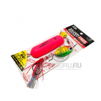 Daiwa оснастка для ловли кеты с поплавком Salmon Rocket Free with Float Pack р.LL Chart Gold Sardine