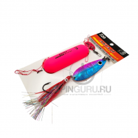 Daiwa оснастка для ловли кеты с поплавком AkiAji Crusader with Float Pack р.LL Blue Pink 40гр 