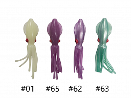 B2Squid каракатица БОЛЬШАЯ 5' 12.7см цвет в ассортименте 